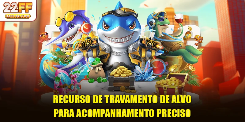 Recurso de travamento de alvo para acompanhamento preciso