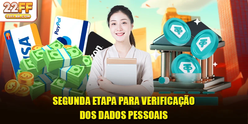 Segunda etapa para verificação dos dados pessoais