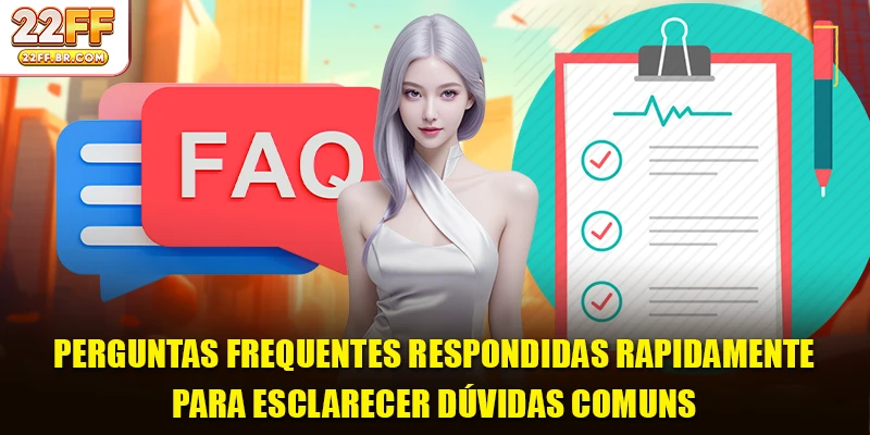 Perguntas frequentes respondidas rapidamente para esclarecer dúvidas comuns