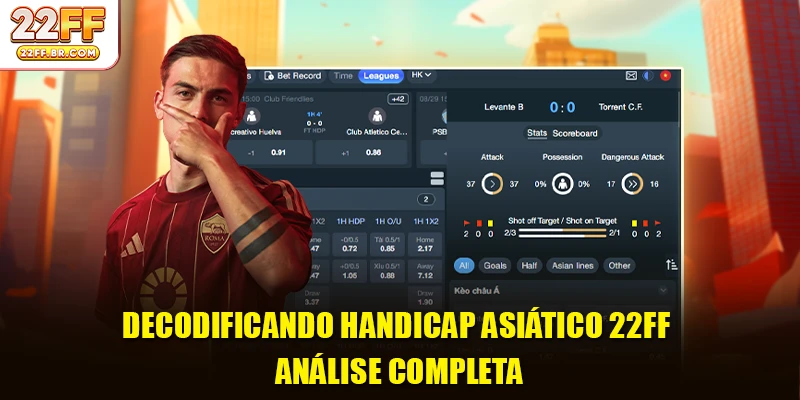 Decodificando Handicap Asiático 22FF - Análise Completa