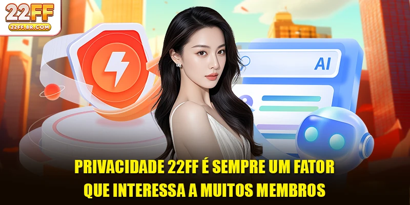 Privacidade 22FF é sempre um fator que interessa a muitos membros